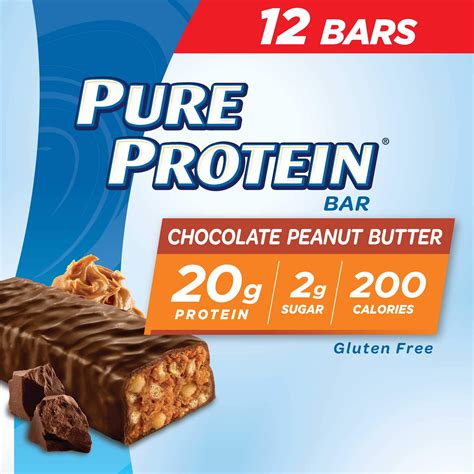 Pure Protein Bar Peanut Butter Case Of 6 50 Grams