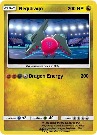 Pokémon Regidrago 2 2 Dragon Energy My Pokemon Card