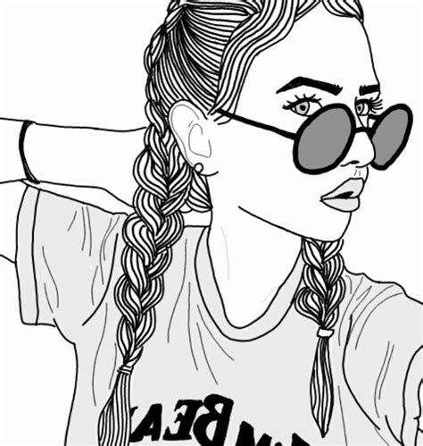 Cool Girls Coloring Pages Coloring Home
