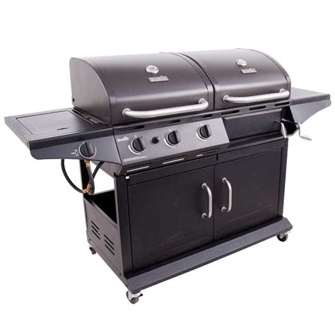 Charcoal And Gas Deluxe Combo Grill Char Broil Char Broil