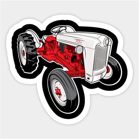 Ford Tractor Tractor Sticker Teepublic