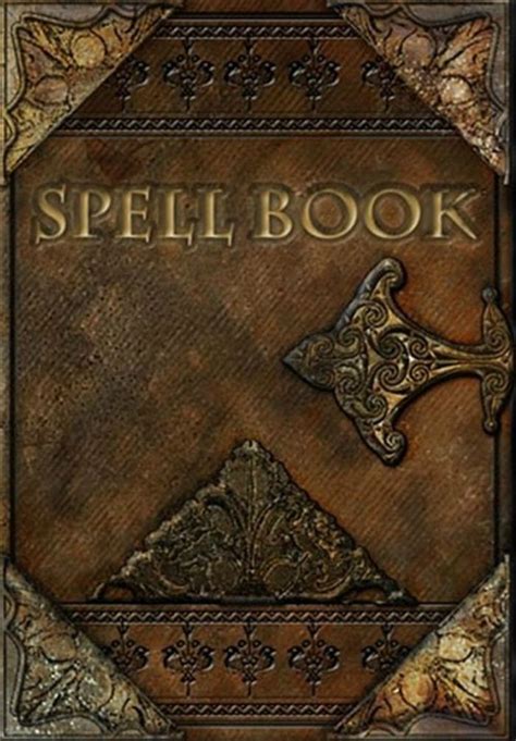 Spell Book Grimoire Spell Book Magic Spell Book Books