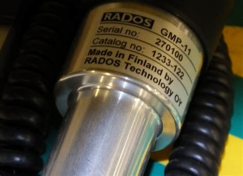 Rados Rds 200 Universal Survey Meter Rados Gmp 11 Sensor