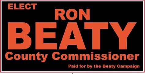 Donate To Elect Ron Beaty For Barnstable County Commissioner