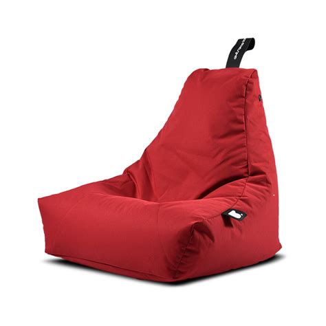 The indoor/outdoor bean bag chair is essential for any lounge. Mini Outdoor Bean Bag Chair - Red - Loungers & Relaxers ...