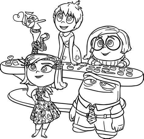 Sadness connect the numbers page. Inside Out Coloring Pages Fear at GetColorings.com | Free printable colorings pages to print and ...