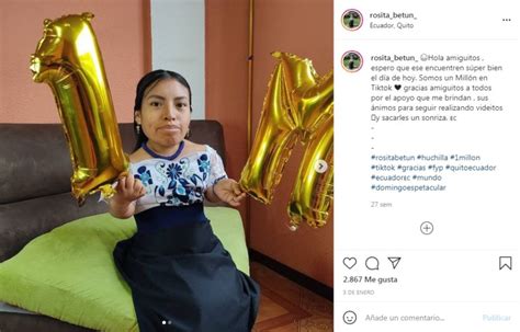 ella es rosita betún la tiktoker ecuatoriana con acondroplasia que revoluciona las redes