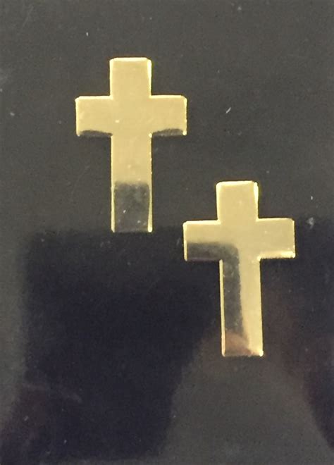 Chaplain Cross Collar Pins Kentucky Uniforms