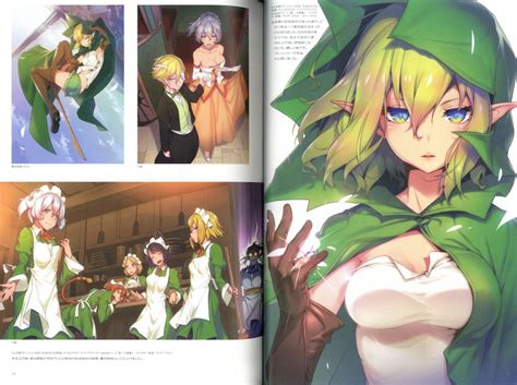 Let S Take A Closer Look At The Nilitsu Artbook Antinomie J List Blog