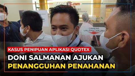 Doni Salmanan Ajukan Penangguhan Penahanan Youtube