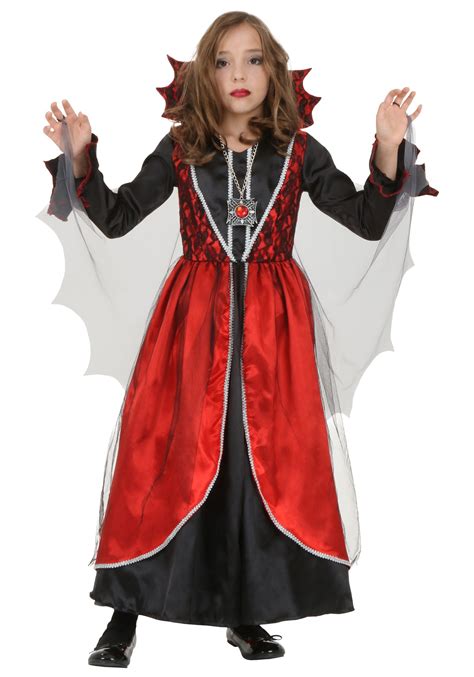Girls Vampire Costume Girls Vampire Costume Halloween Outfits Vampire Dress
