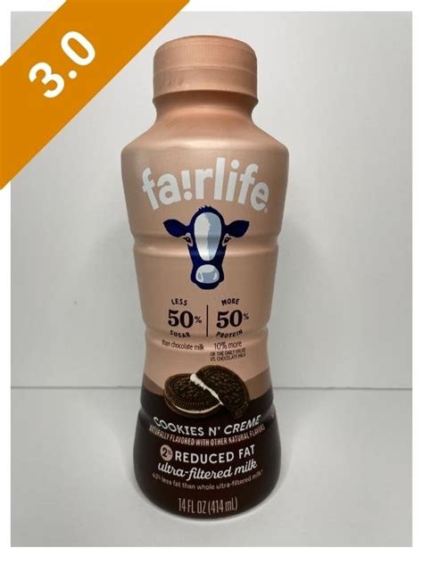Fairlife Reduced Fat Cookies N Creme Milk — Chocolate Milk Reviews