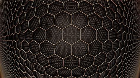 Black And White Hexagon Wallpapers Wallpaper Cave