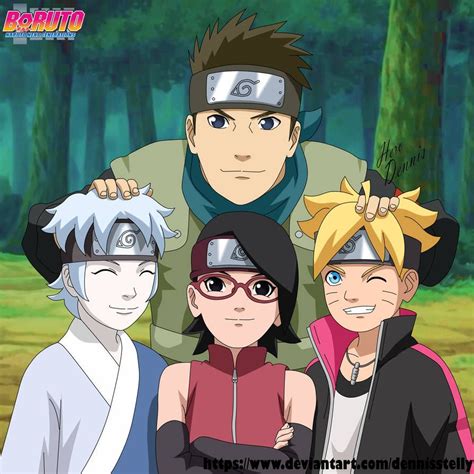 Naruto Next Generation The New Team 7 By