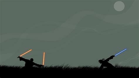 Star Wars Lightsaber Duel Wallpaper 64 Images