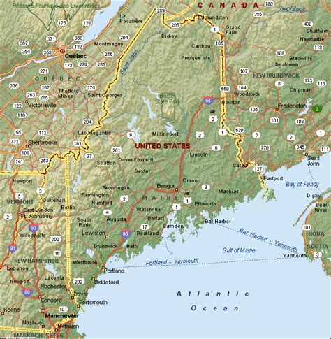 Bigfoot Sightings In Maine Map Zip Code Map