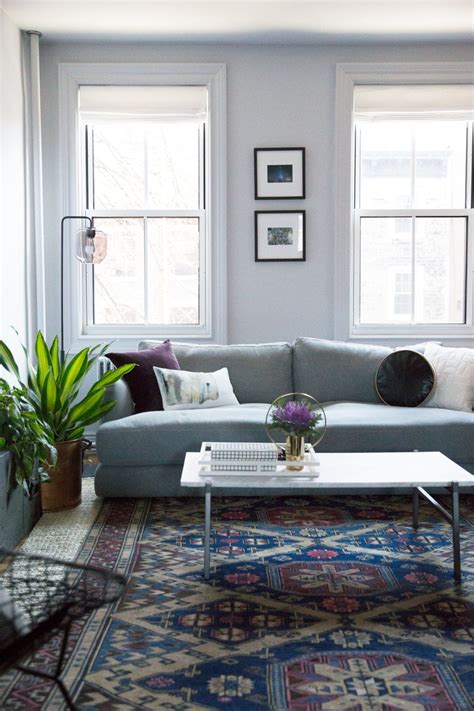 West Elm Home Tour — Brooklyn Living Room Small Apartment Decorating