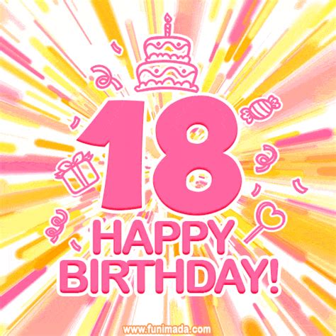 Congratulations On Your 18th Birthday Happy 18th Birthday  Free