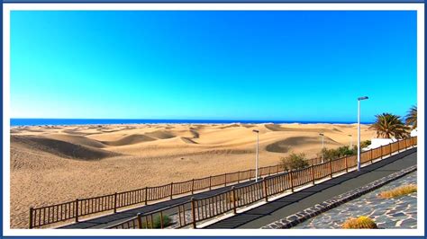 🔴 Playa Del Inglés Dunas Maspalomas Gran Canaria 21 May 2020 🧡 💛 💚