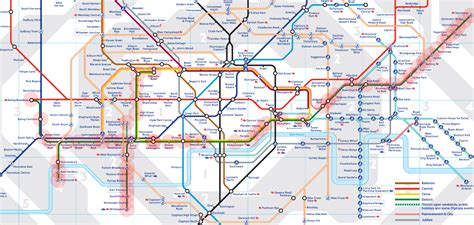 District Line Map London Underground Tube