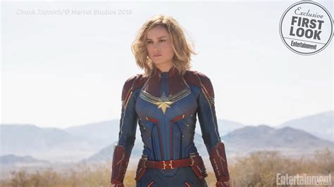 Celeb News Brie Larson Covers Ew As Captain Marvel Page 2