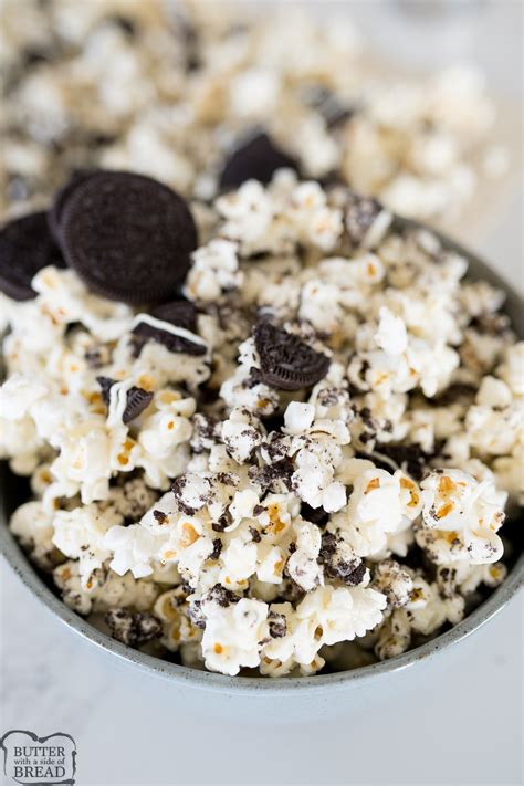 Maybe you would like to learn more about one of these? OREO POPCORN - Butter with a Side of Bread