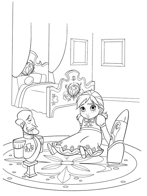 We have 15 adorable frozen coloring pages that you can easily download and get your kids coloring. Coloring page - Anna baby