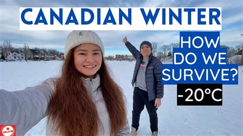 how to survive canadian winter life in canada buhay canada snow in canada joelxtin youtube
