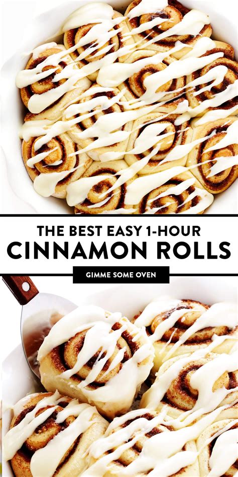 This 1 Hour Cinnamon Roll Recipe Is Easy To Make Perfectly Soft And