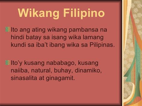 Ano Ang Kalagayan Ng Wika Sa Pilipinas Sanaysay Mobile Legends