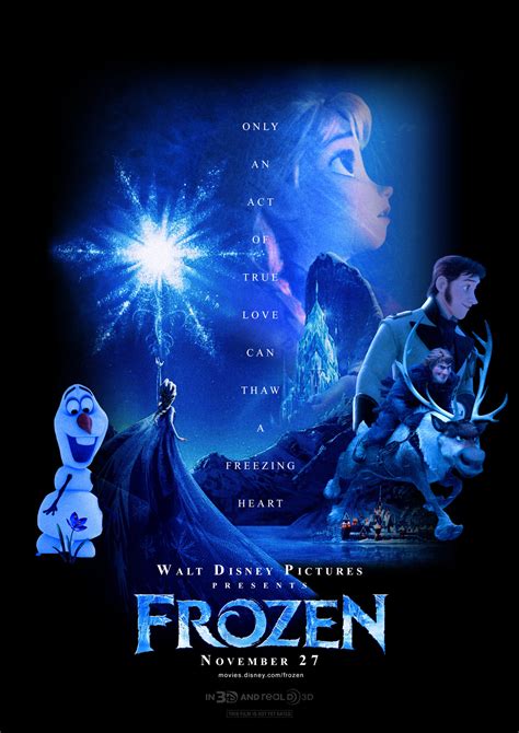 Frozen Poster Fan Made Frozen Photo 35420947 Fanpop