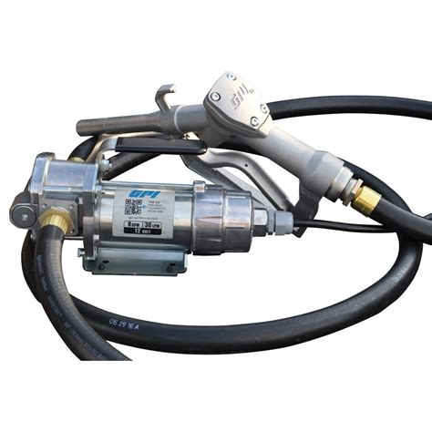 Gpi® G8p Portable 12 Volt Fuel Transfer Pump National Petroleum Equipment