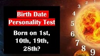 Personality Test: Born on 1st, 10th, 19th, 28th? Know Your Dominant ...