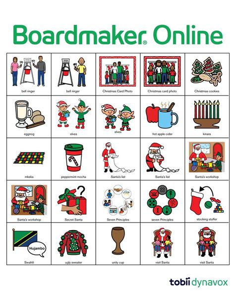A Poster With Pictures Of People And Christmas Items On It Including