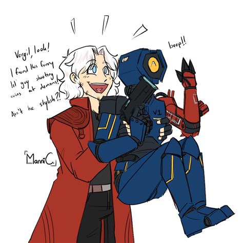 Dante And V Devil May Cry And More Drawn By Mannisheep Danbooru