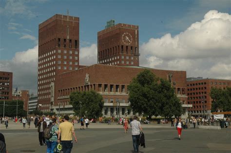 The City Hall Oslo Norway Photo Noorwegen