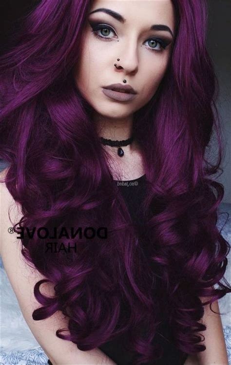 Red And Purple Hair Color Ideas Ayana Mowery