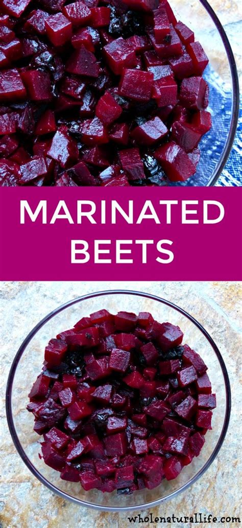Sweet And Tangy Marinated Beets Whole Natural Life