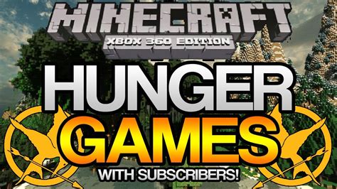 Minecraft Xbox 360 Hunger Games With Subscribers Middle Earth Map