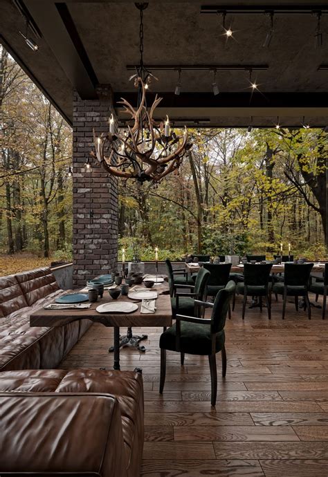 Steak House Interior On Behance In 2021 Restaurant Design Rustic