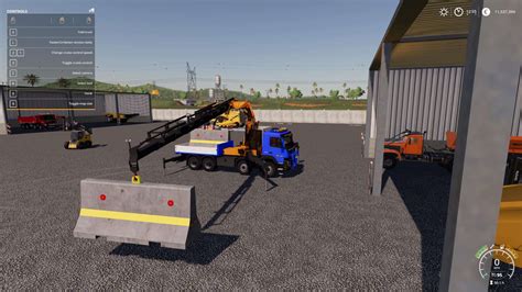 Road Barrier V Final V Fs Farming Simulator Objects Mod