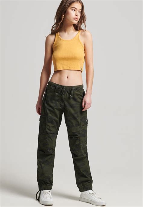 Superdry Organic Parachute Grip Pantalones Cargo Overdyed Camo