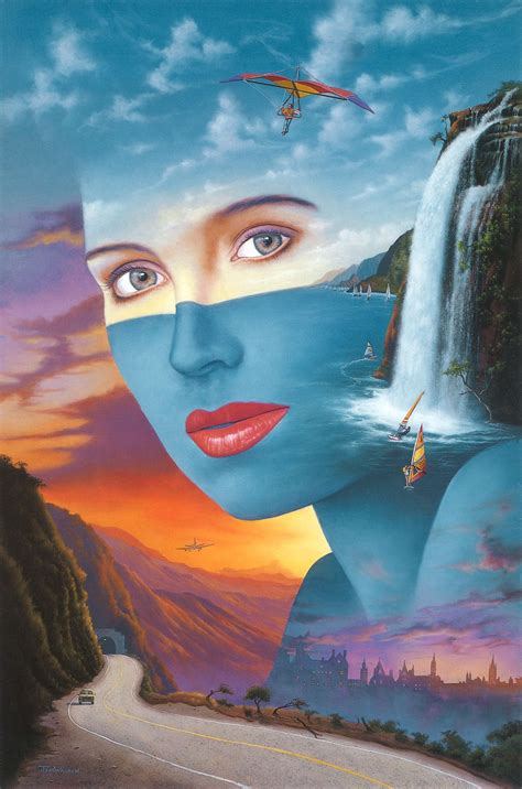 Jim Warren Surreal Art Visionary Art Surrealism Painting