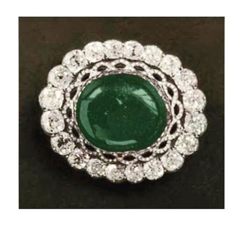 Romanov Alexandra Iosifovnas Emerald Brooch Royal Jewelry Royal