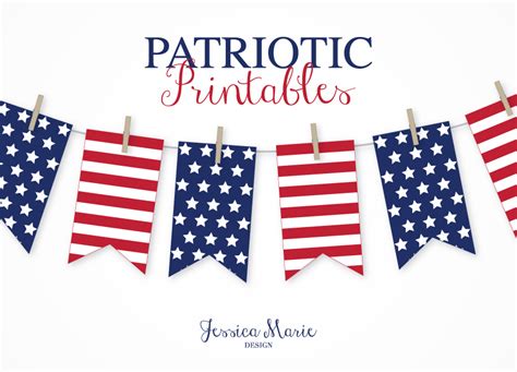 Jessica Marie Design Blog Patriotic Printables