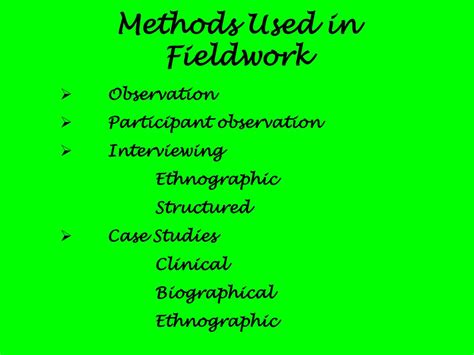 Ppt Bhv 390 Fieldwork And Interviews Powerpoint Presentation Free