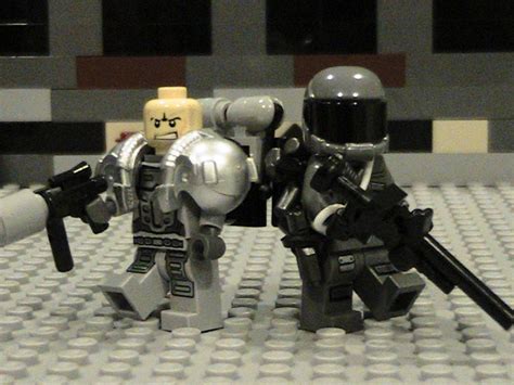 Lego Space Marine And Odst Instructables