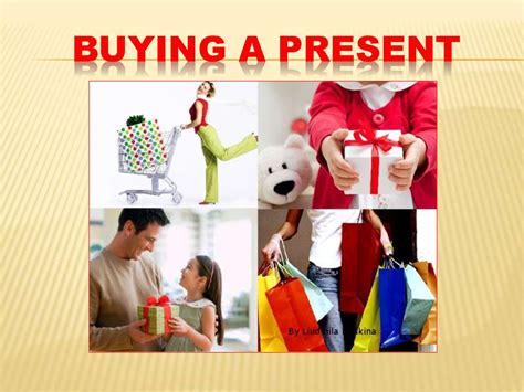 Buying A Present презентация онлайн