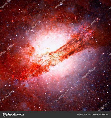 Purple Galaxy Outer Space Elements Image Furnished Nasa — Stock Photo