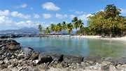 Martinique - Trois-Îlets - Anse Mitan et la Pointe du Bout - YouTube